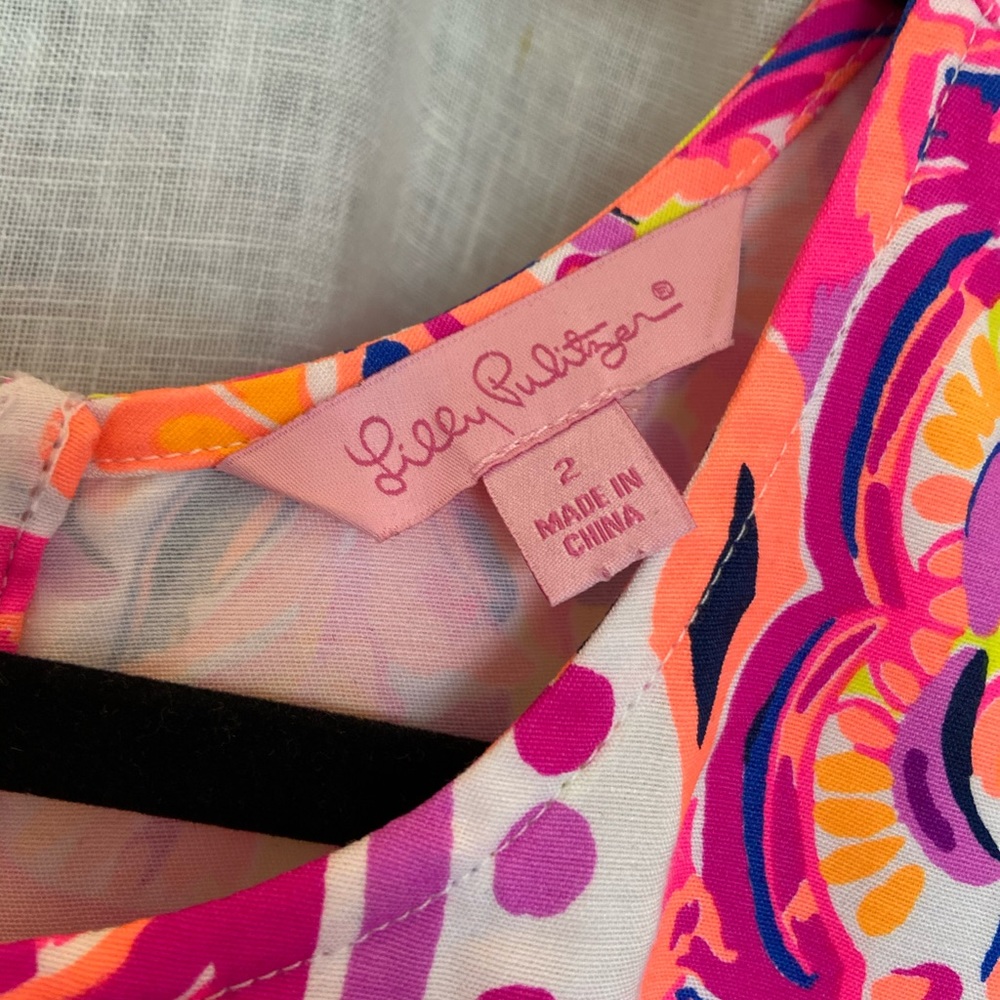 Lilly Pulitzer Racerback Shift Dress - Picture 2 of 5
